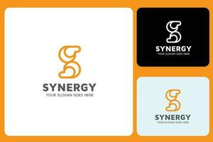 s brief symbool logo ontwerp sjabloon vector