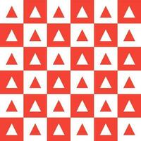 rood driehoek patroon achtergrond. driehoek patroon achtergrond. driehoek achtergrond. naadloos patroon. voor achtergrond, decoratie, geschenk omhulsel vector