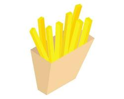 frites icoon vector