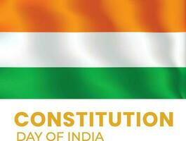 grondwet dag van Indië vector