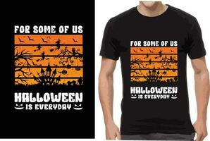 halloween t-shirt ontwerp vector