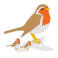 mussen vogels, mus, natuur vogelstand vector