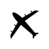symbool van vliegtuig. signaal van reizen. vector. vector