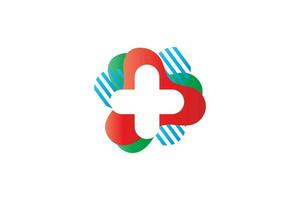 medisch apotheek icoon ontwerp, modern farmaceutisch logo's, Gezondheid en zorg. vector