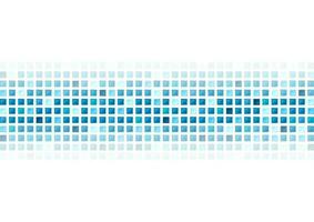 blauw abstract pleinen tech mozaïek- achtergrond vector