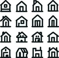 huis icoon huis vector illustratie symbool