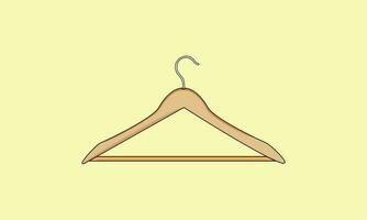 kleding hanger vector icoon geïsoleerd