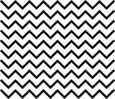 naadloos zigzag patroon. zwart en wit achtergrond. vector