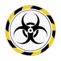 biohazard teken voor apps of web vector