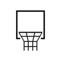 basketbal pictogram vector