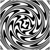 hypnotiserend, geometrisch, herhaald patroon vector