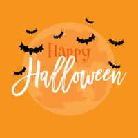 Happy Halloween-achtergrond vector