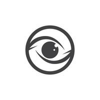 oog zorg Gezondheid logo vector sjabloon