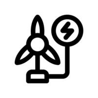 windmolen icoon. vector icoon voor uw website, mobiel, presentatie, en logo ontwerp.