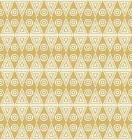 inheems Amerikaans vector goud naadloos patroon. eindeloos azteeks, Maya, inca ornament. tekening voor achtergrond en kleding stof