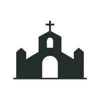 kerk icoon grafisch vector ontwerp illustratie
