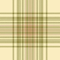 plaid controleren patroon. naadloos kleding stof textuur. Schotse ruit textiel afdrukken. vector