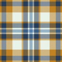 plaid controleren patroon. naadloos kleding stof textuur. Schotse ruit textiel afdrukken. vector