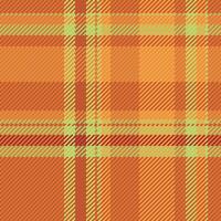 plaid structuur achtergrond van controleren Schotse ruit textiel met een kleding stof vector patroon naadloos.