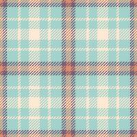 naadloos structuur controleren van textiel Schotse ruit vector met een patroon kleding stof plaid achtergrond.