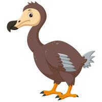 tekenfilm dodo vogel. vector illustratie