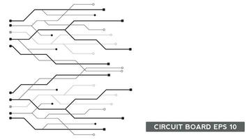 stroomkring bord technologie achtergrond. toekomst elektronica tech concept. beweging. vector illustratie element