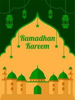 Ramadhan cultuur Islamitisch vector achtergrond