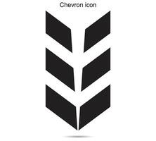 chevron icoon, vector illustratie.