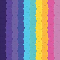 abstract achtergrond van kleurrijk puzzels. vector