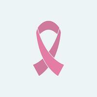 roze lint vector. borst kanker bewustzijn lint geïsoleerd Aan wit achtergrond. eps 10 vector. vector