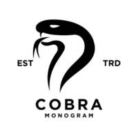 cobra slang logo icoon ontwerp vector