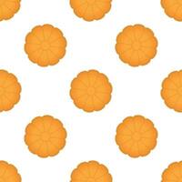 patroon eigengemaakt koekje verschillend smaak in gebakje biscuit vector