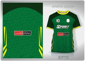 vector sport- overhemd achtergrond afbeelding.geel groen textiel patroon ontwerp, illustratie, textiel achtergrond voor sport- t-shirt, Amerikaans voetbal Jersey overhemd