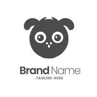 panda logo ontwerp sjabloon. schattig panda vector icoon.