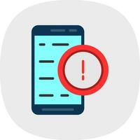 mobiel info vector icoon ontwerp
