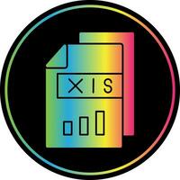 xls vector icoon ontwerp