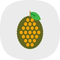 jackfruit vector icoon ontwerp