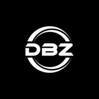 dbz logo ontwerp, inspiratie voor een uniek identiteit. modern elegantie en creatief ontwerp. watermerk uw succes met de opvallend deze logo. vector
