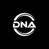 dna logo ontwerp, inspiratie voor een uniek identiteit. modern elegantie en creatief ontwerp. watermerk uw succes met de opvallend deze logo. vector