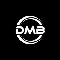 dmb logo ontwerp, inspiratie voor een uniek identiteit. modern elegantie en creatief ontwerp. watermerk uw succes met de opvallend deze logo. vector