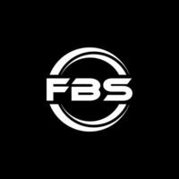 fbs logo ontwerp, inspiratie voor een uniek identiteit. modern elegantie en creatief ontwerp. watermerk uw succes met de opvallend deze logo. vector