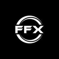 ffx logo ontwerp, inspiratie voor een uniek identiteit. modern elegantie en creatief ontwerp. watermerk uw succes met de opvallend deze logo. vector