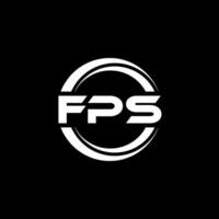 fps logo ontwerp, inspiratie voor een uniek identiteit. modern elegantie en creatief ontwerp. watermerk uw succes met de opvallend deze logo. vector