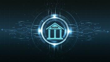 bank technologie ontwerp. vector