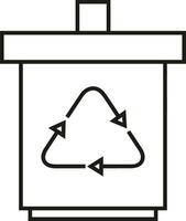 emmer icoon symbool vector afbeelding. illustratie van de emmer schoonmaak uitrusting het wassen schets ontwerp afbeelding. eps 10