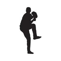 basketbal beslag. Mens het werpen bal silhouet. basketbal speler silhouet. basketbal speler, vector geïsoleerd illustratie. basketbal beslag.