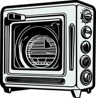 magnetronoven oven illustratie vector