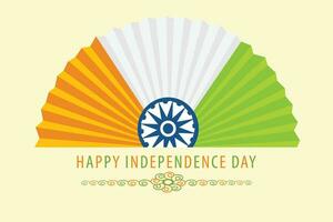 76 jaar gelukkig onafhankelijkheid dag Indië vector sjabloon ontwerp illustratie ontwerp