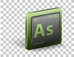 arseen scheikundig element vector