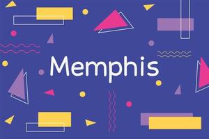 trendontwerpen en vintage memphis 80s 90s stijl abstract vector